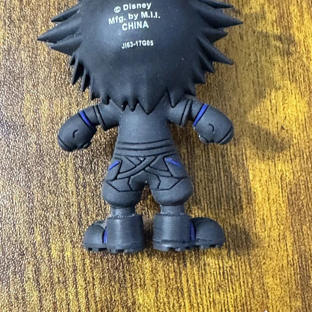 Disney Kingdom Hearts Shadow Keychain Figure Black Rubber MII China